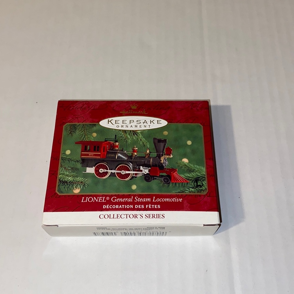 Hallmark Keepsake Lionel General Steam Locomotive Christmas Ornament